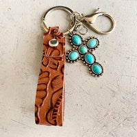 Turquoise Key Chain