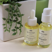 Skin nutrition and cleanser duo