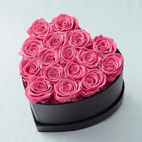 Eternal Rose Gift Box , Forever Rose. Handmade real flowers
