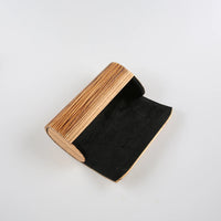 Natural Stripes Zebrawood Hand Made Clutch Bag