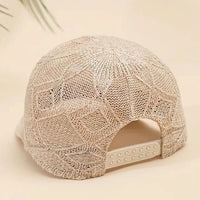 Women Baseball Cap Solid Color Breathable and Trendy