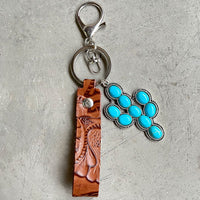 Turquoise Key Chain