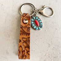 Turquoise Key Chain