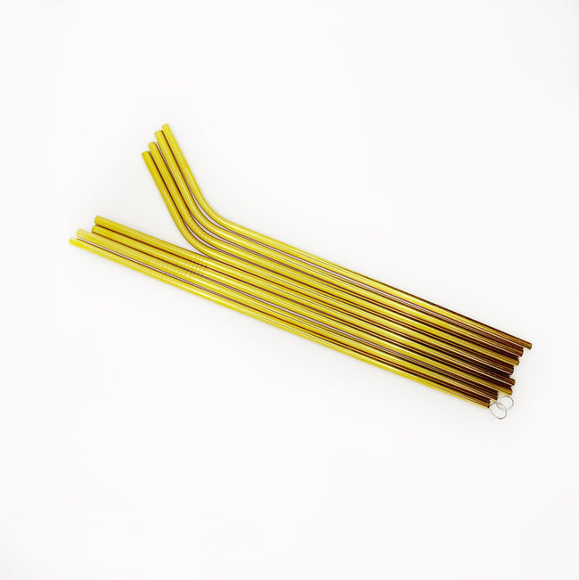 Steel straws