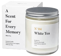 White tea candle